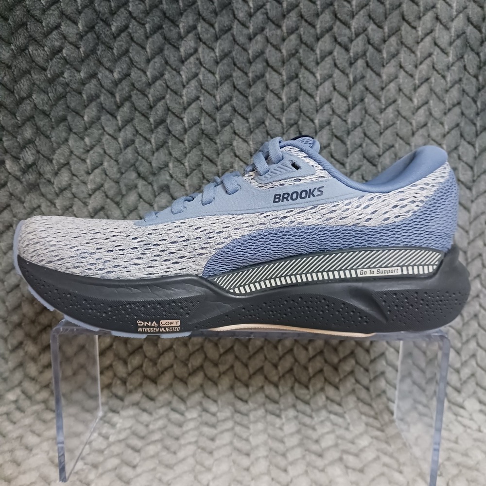 Brooks Adrenaline GTS 24 Women's Walking Running Shoes Bluewash Ebony Size 6.5 - Picture 9 of 14